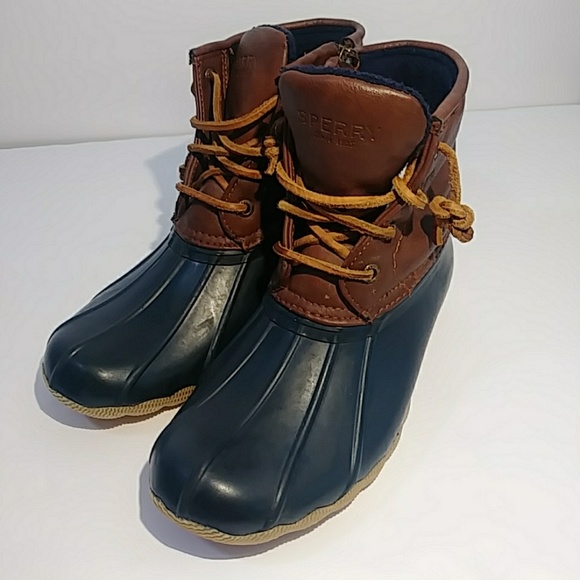 Sperry Other - Sperry Saltwater Boot Navy